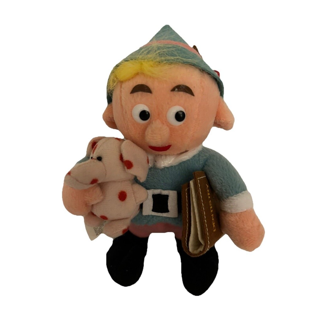 Hermey Herbie Misfit Elf Dentist Spotted Elephant Book 7" CVS Stuffins 1999